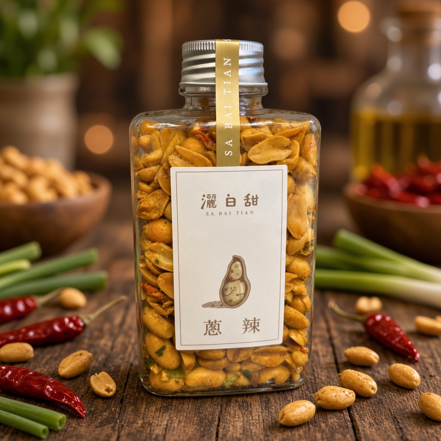 灑白甜花生